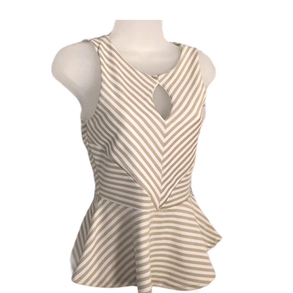 NWT Flamingo Stylish Stripped Top